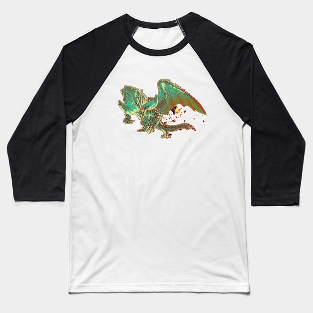 Nergigante Baseball T-Shirt by OMNI:SCIENT